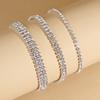 New Fashion Full Diamond Bracelet Female, Full Diamond Open Buckle Bracelet Bracelet Jewelry