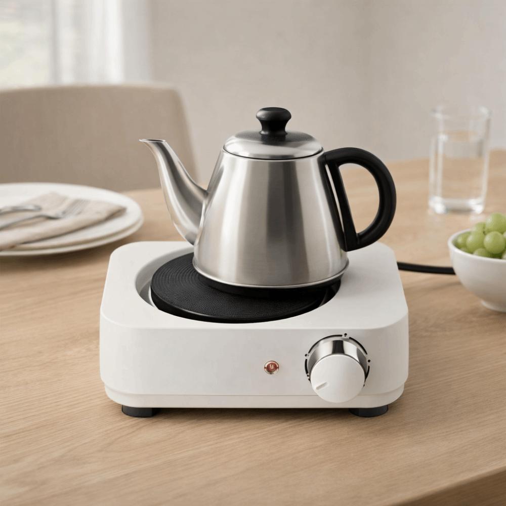 Fast Heat Coffee Pot Heating Furnace Adjustable Temperature Electric Teapot Burner Mocha Pot