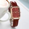 Женские часы Точный тонкий ремешок Нежный винтажный ультра-маленький циферблат Украшение из сплава Академический стиль Кварцевые часы Аксессуар для одежды