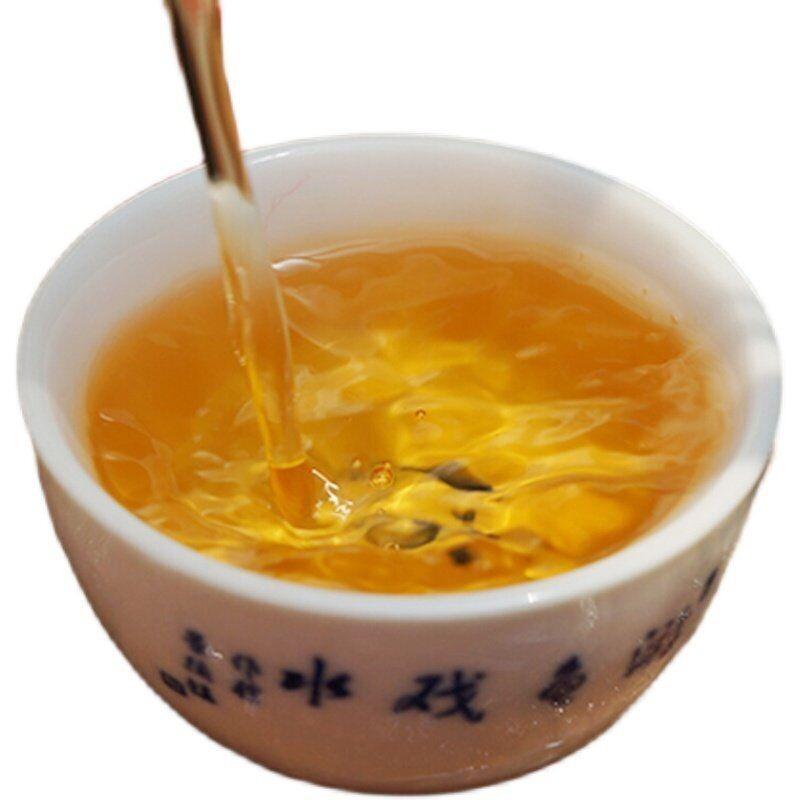 Чай Юньнань Пуэр 2007 г., ранняя весна, с снежным принтом, большое дерево, пуэр, сырой чайный пирог, 357 г