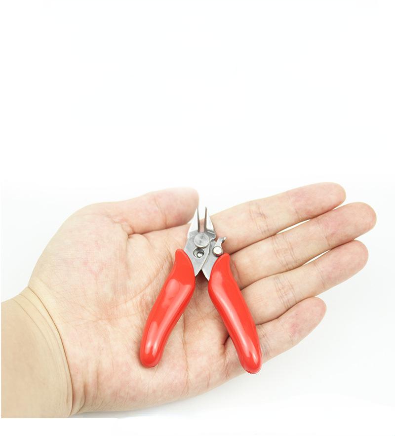 1 шт. микро резак с замком, ювелирные изделия, маленькие ножницы, мягкие кусачки, мини кусачки заподлицо, диагональный ручной инструмент