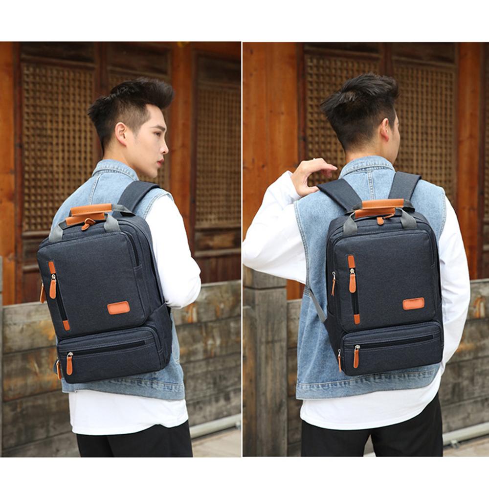 3pcs Backpack Set Women Men Laptop Backpack Shoulder Bag Small Pocket for Travel School Business