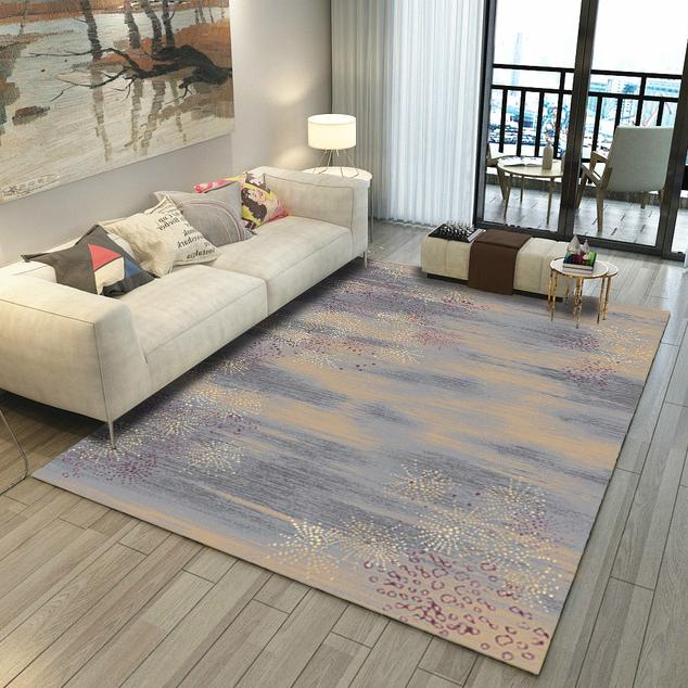 Ковер для гостиной, дивана, чайного столика, нескользящий, водонепроницаемый коврик для пола, украшение спальни