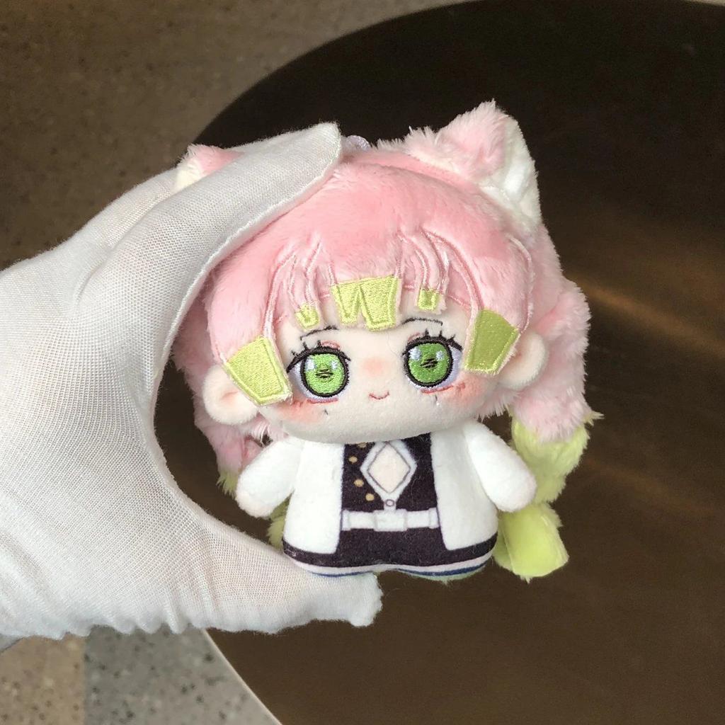 Фигурка Аниме Демон Гию Томиока Мицури Канроджи Доума 10 см Хлопковая Кукла Плюшевая Игрушка Милое Украшение для Рабочего Стола Праздничный Подарок Для Фанатов