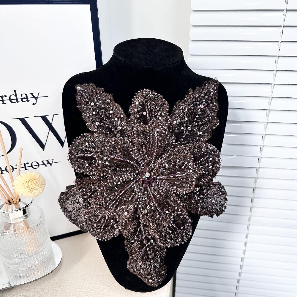 Женская одежда Брошь Аксессуары Вышивка Аксессуары для одежды Новое Украшение для платья