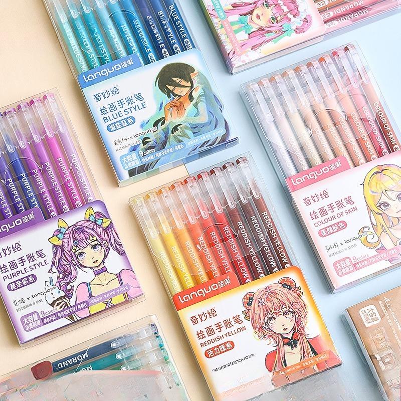 Note-taking Pen, Fluorescent Pen, Highlighter Pen, Notebook Pen, Drawing Marker Pen