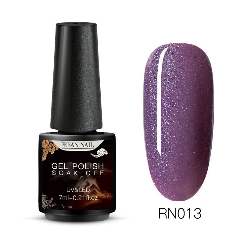 Mtssii Цветной УФ-светодиодный гель-лак серии Rainbow, 7 мл, долговечная краска для ногтей, гели для дизайна ногтей