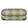 Pencil Case Practical 300D Polyester Smooth Zipper with Main Pocket Mesh Layer and Removable Pen Divider for Student Stationery
