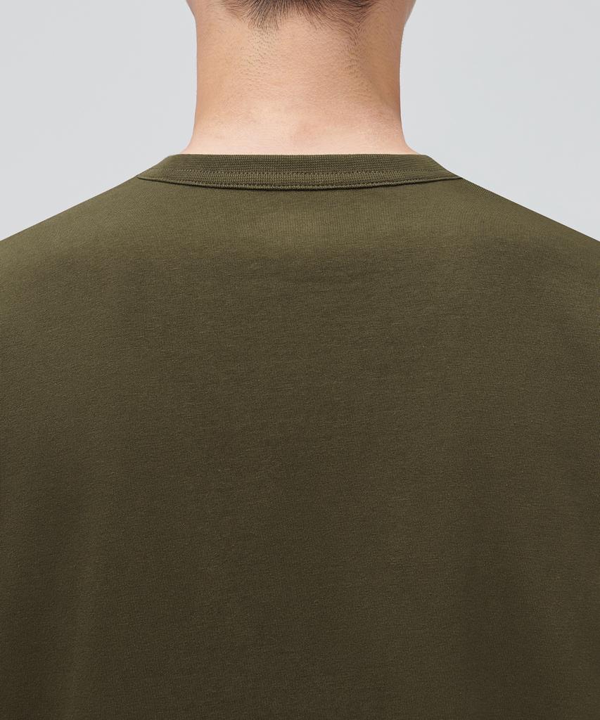 MUSINSA STANDARD Relaxed Fit Crew Neck T-Shirt [Olive]