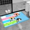 Animation The Powerpuff Girls Bathroom Mat Kids Room Bedroom Decoration Balcony Anti-Slip Doormat Living Room Welcome Rug