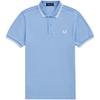 Мужское поло с воротником в рубчик Fred Perry
