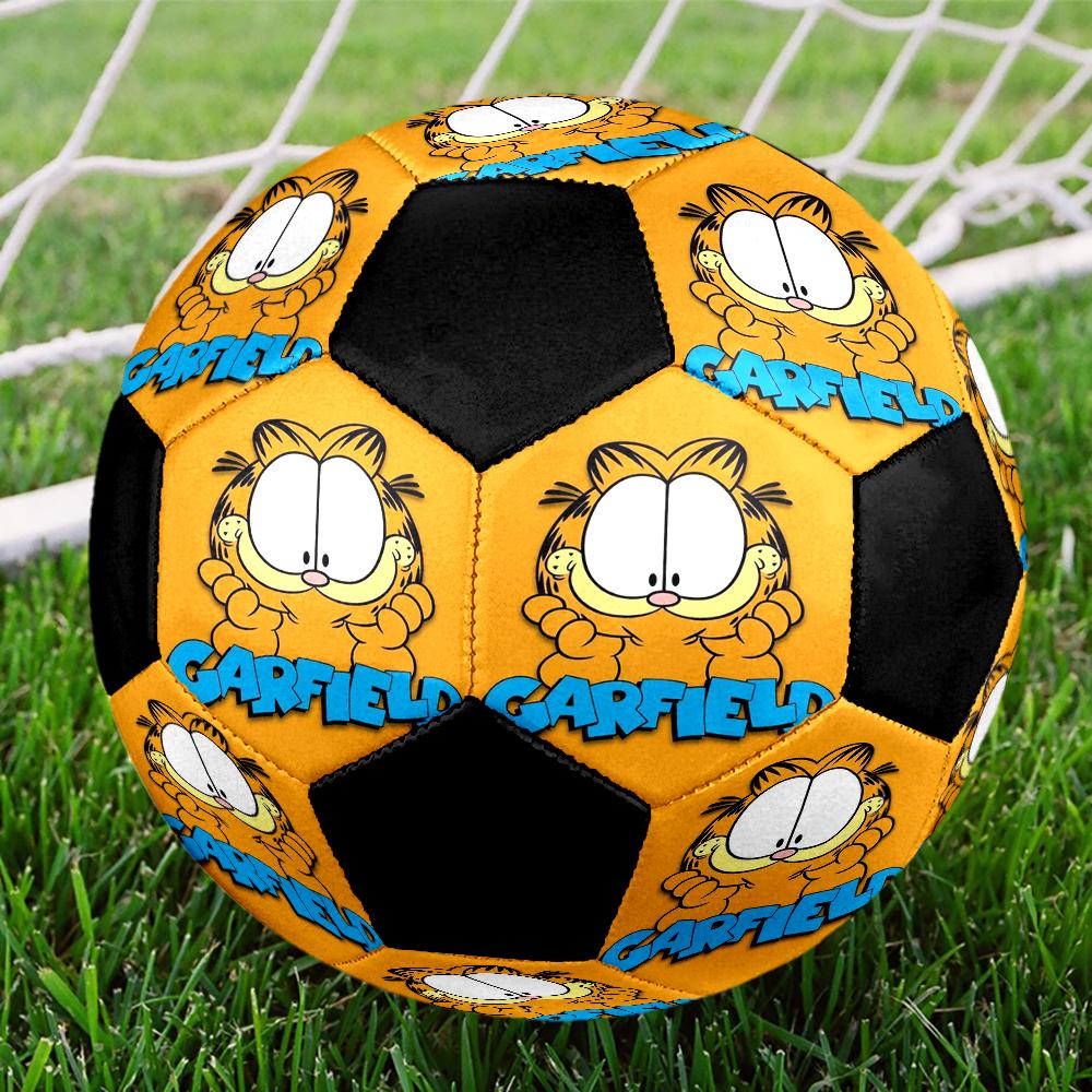 Garfield Theme Size 5 Soccer Ball, Suitable for Both Indoor and Outdoor Matches, a Gift Suitable for Everyone.