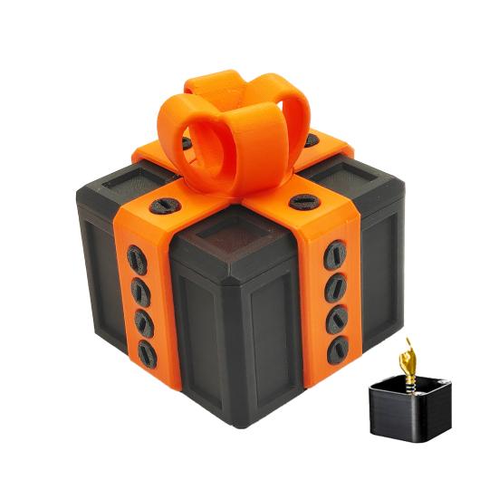 Надоедливый набор подарочных коробок с сюрпризом в виде интерактивной 3D-головоломки с пальцем, винтовой головоломки, двойной коробки для хранения, подарочной коробки для розыгрышей на дни рождения, Рождество, Хэллоуин