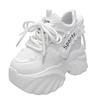 New Spring Chunky Sneakers Women Autumn Thick Bottom Platform Sneakers Height Increasing Sport Dad Shoes Woman Casual Shoes