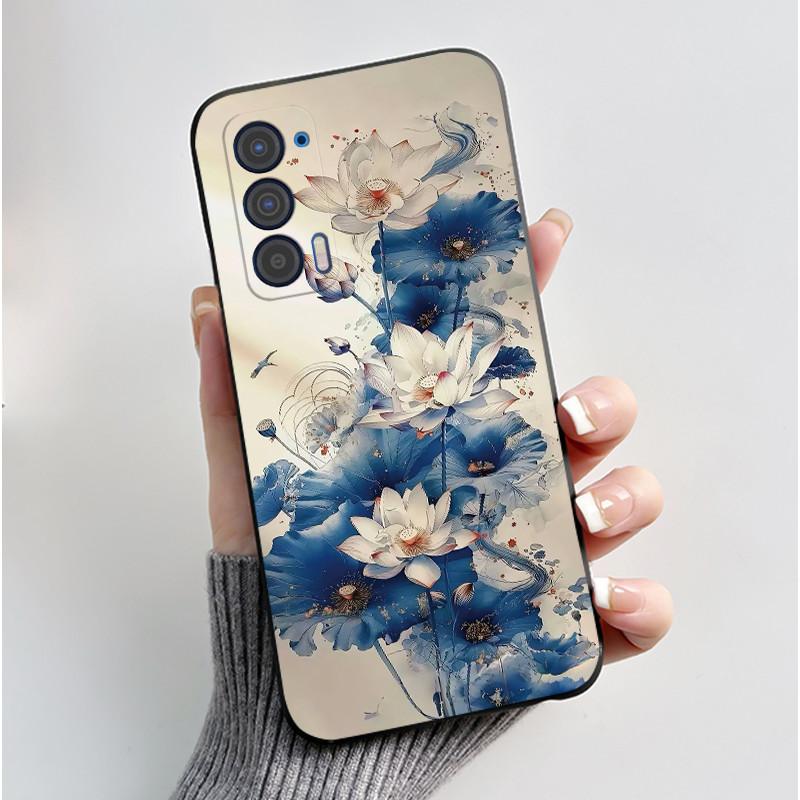 Мягкий чехол для телефона Motorola Edge 5G UW / Moto Edge 2021, черный матовый силикон, эстетичный, роскошный, милый, крутой, задняя крышка для мальчиков и девочек