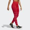 Adidas X Marimekko Цветной блок Вязаные тренировочные леггинсы Женские леггинсы Ярко-красный GU9526