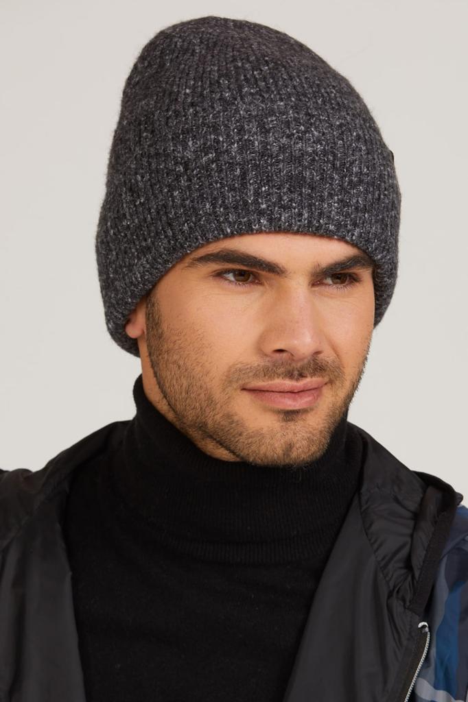Orazio Men' Cap in Graphite Color