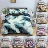 Feathers Pattern Bedding Set Duvet Cover Comforter Covers For Bedroom Twin King Size Soft Quilt Cover With Pillowcase