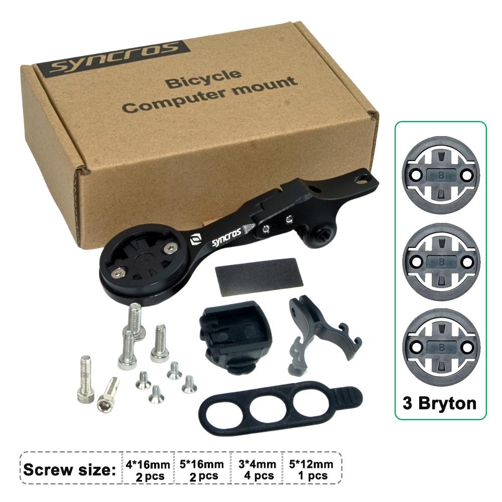 SYNCROS ADDICT RC Интегрированный рульКрепление для компьютера GPS/Garmin/Bryton/Wahoo Кронштейн CRESTON IC SL