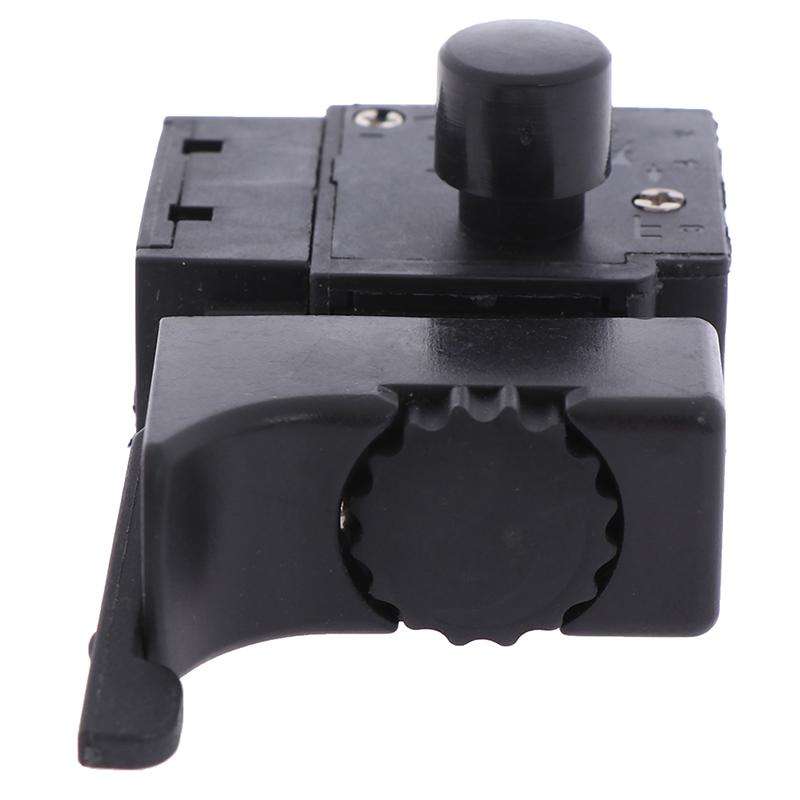 Fa2-4/1Bek Black 6A 250V Electric Drill Speed Control Trigger Button Switch