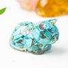Милая кошка, фигурка из смолы с кристаллами, для декора дома и офиса, подарок для детей
