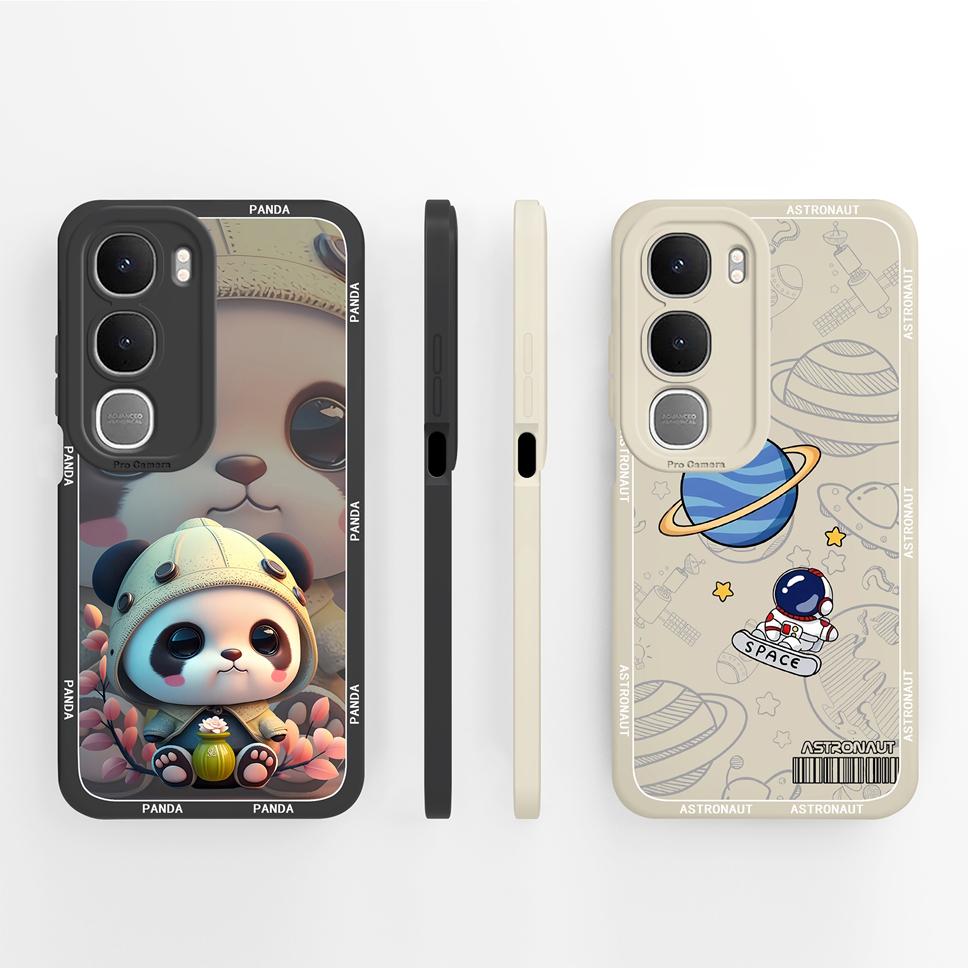 Phone Case For Vivo Y31 Pro Y21D Pretty Butterfly Patterns Full Protection Soft Liquid Silicone Cover For Vivo Y 31 Y 21d Bumper