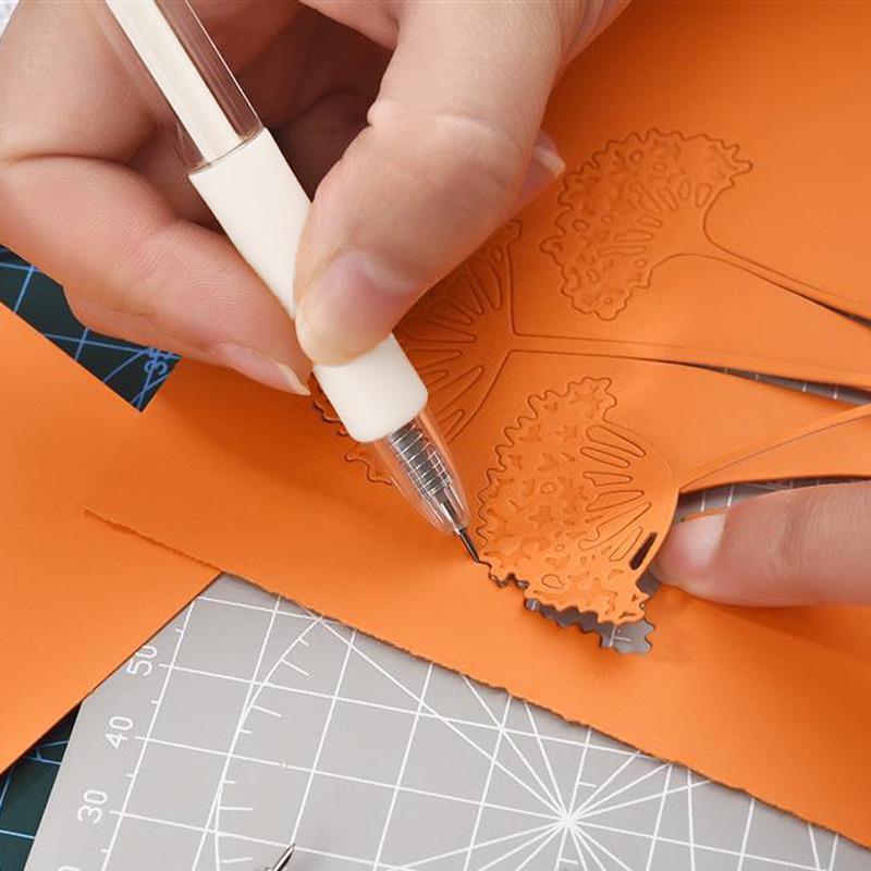 1PC Art Utility Knife Pen Express Box Knife Cut Stickers Scrapbooking Cutting Tool DIY Craft Supplies