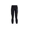 Леггинсы для тренировок HeatGear® Printed, женские леггинсы, черные 1363253-001