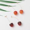 Accessories for Women Red Cherry Earrings for Women Fruit Statement Dangle Earring Wedding Party Korean Jewelry Gift