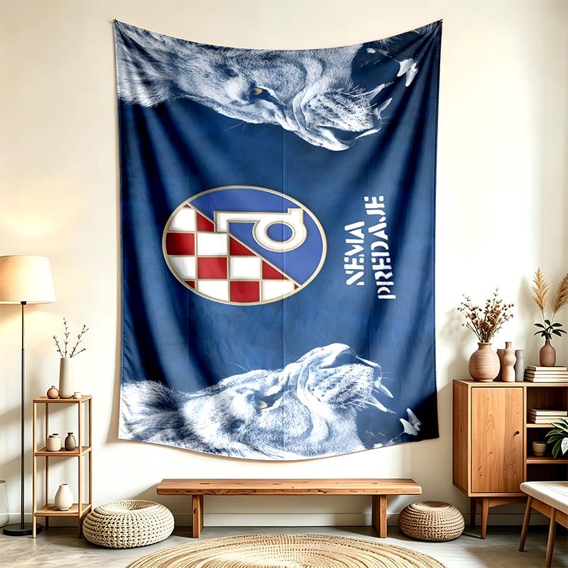 GNK Dinamo Zagreb (1) Tapestry Suitable For Decorating Homes Dorms And Bedrooms Soft To The Touch And A Perfect Gift For Friends And Family