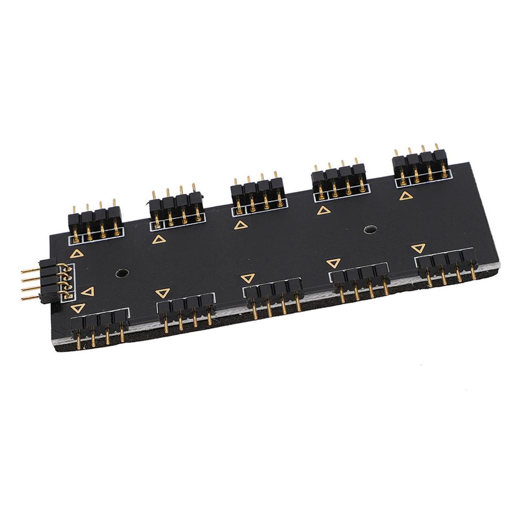 Компьютер, 10-канальный концентратор RGB, материнская плата с модом для ПК, удлинительный кабель для вентилятора RGB (12 В 4-контактный)