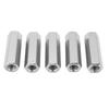 5 Pcs Hex Coupling Nut M10x1.5 L55mm 304 Stainless Steel Rustproof Anti Corrosion Hex Connection