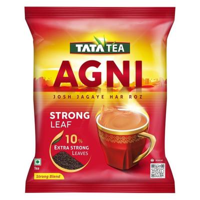 Крепкий чай с 10% extra strong листьев, Черный чай, 500 грамм, Tata Tea Agni
