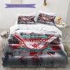 Liverpool Pattern Bedding Home Decoration Birthday Gift ( 1 duvet cover + 2 pillowcase, without core),fan merchandise.