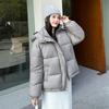 European and American new cotton clothes, winter women's clothing temperament fluffy hooded cotton-padded clothes, bread clothes, jackets, warm commut
