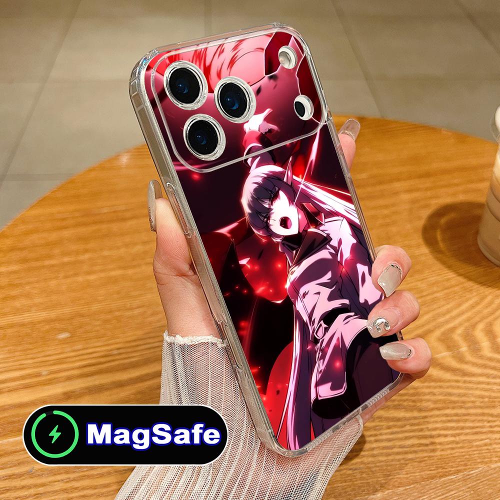 Чехол для мобильного телефона Alice Von Ataraxia для iPhone 17 16 15 14 13 12 11 Air Pro Max Plus Mini Magsafe Прозрачный Цветной Чехол Красивый