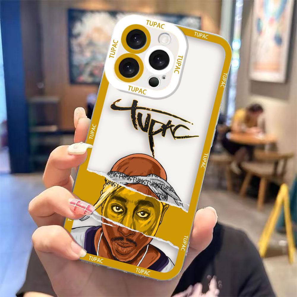 Чехол для телефона с изображением рэпера 2Pac Tupac, прозрачный, для Infinix HOT ZERO 60 50 40I 40 30 30I 20I 20S 12 11S TECNO SPARK 10 20, Чехол-крышка Capa
