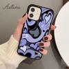Чехол для телефона Swirl Hearts для iPhone 11 12 13 14 Pro Max mini X XR XS SE 2020 5 6S 7 8 Plus Samsung Galaxy S21 S22 Cover shell