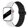 НОВЫЕ Оригинальные Магнитные ремешки из жидкого силикона для ремешка Apple Watch Ultra 2 Series 9 8 SE iwatch 42 44 мм 45 49 мм 38 40 мм 41 Correa