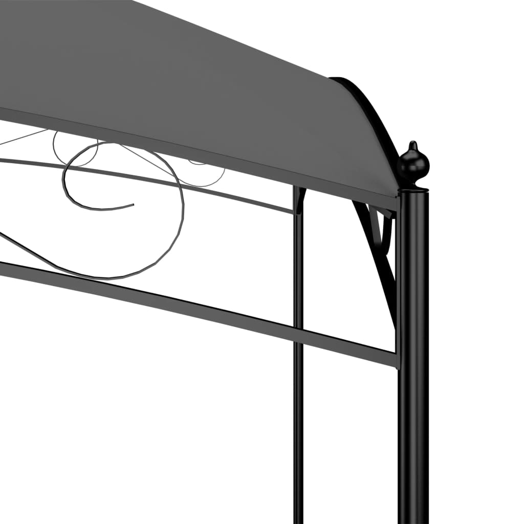 Gazebo 3x3x2.65 m Anthracite 180 g m²
