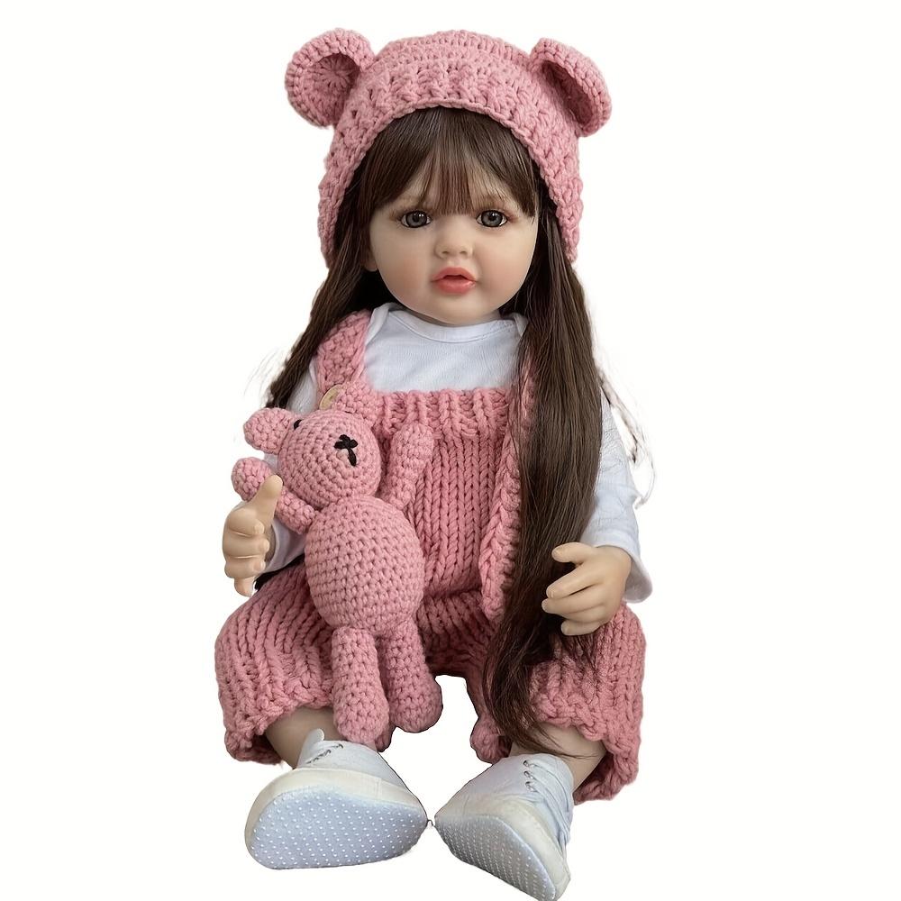 BZDOLL Реалистичная кукла реборн с полностью виниловым телом 55 см 22 дюйма Новорожденный Бебе Принцесса Малышка Девочка Игрушка для купания Подарок на день рождения Реалистичная