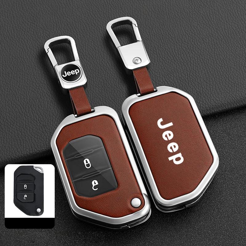 Для Jeep Чехол-защита корпуса брелока автомобиля Для Jeep Gladiator JT Sahara JLU Wrangler JL Rubicon 2018 2019 2 3 4 Кнопки