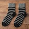 Autumn and Winter Velvet Thickened Warm Men's Socks Winter Men's Medium Tube Socks Floor Socks