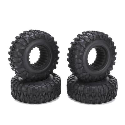 4 шт. 120 мм 2,2 дюйма Резиновая модель автомобиля Универсальная противоскользящая шина Скин для SCX10 TRX4 RC автомобиля