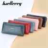 Baellerry Brand Design Handbags Artificial Leather Phone Bags Fashion Zipper Long Wallets Card Holder Coin Purse