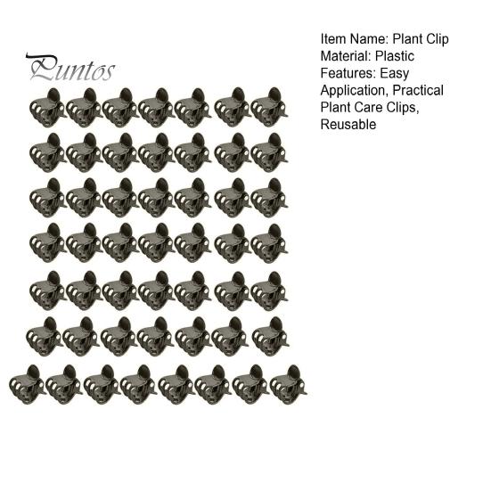 50/100 шт. Зажимы для растений, многоразовые зажимы для орхидей, вьющиеся растения, поддерживающие зажимы для стеблей, стебли лозы растут вертикально