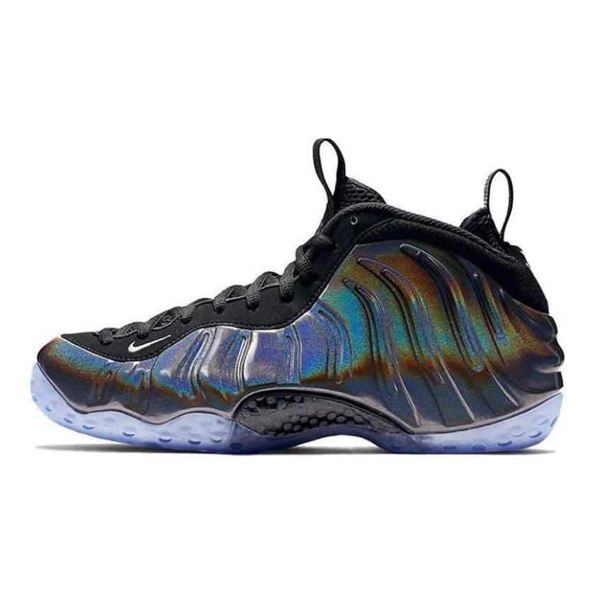 Nike Air Foamposite One Mtllc Silver Black Кроссовки Повседневная обувь 314996-900