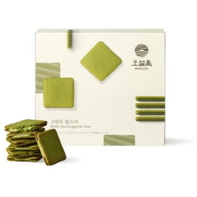 Osulloc Печенье «Язычок» с зеленым чаем