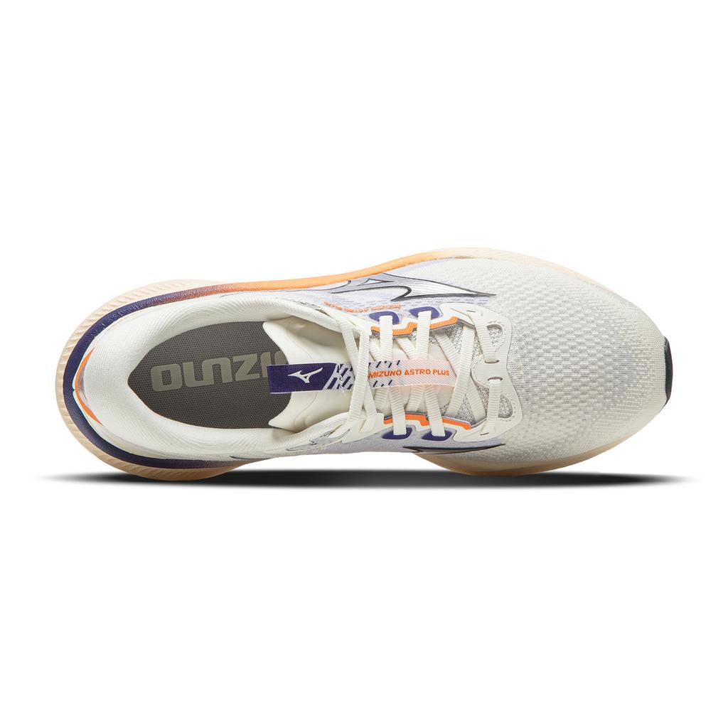 Mizuno Кроссовки Astro Plus II Удобная ткань Низкие Беговые Кроссовки Унисекс Снежно-белые D1GH251109