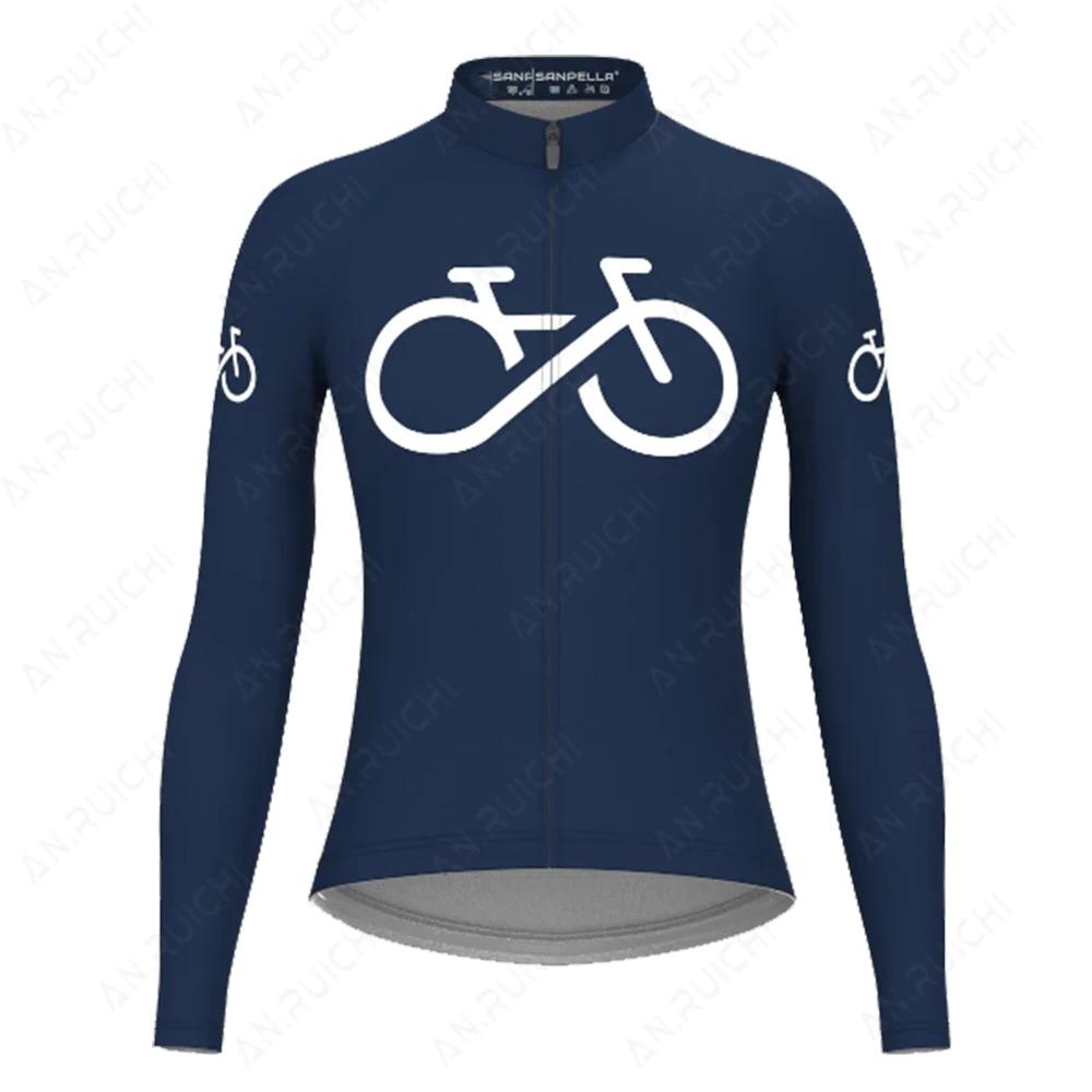 Autumn Long Sleeves Cycling Jerseys Breathable Quick Dry Bicycle Jersey Womens Outdoor Sport Mountain Road Bike Cycling Clothing
